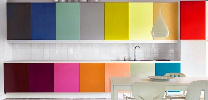 Покраска кухонных фасадов в Москве